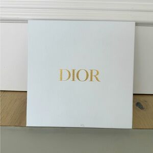 New Dior Empty Gift Box + Filling for Accessories 10.5” x 10.5” x 1.5”